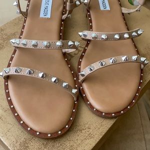 New nude Steve Madden Sandals